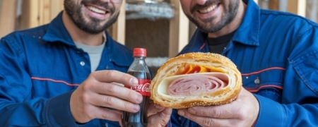 Break Veloce | 4 pezzi di tavola Calda e 2 Bottigliette di CocaCola